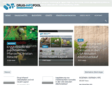 Tablet Screenshot of drug-infopool.de